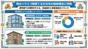 積水ハウス 3階建て 価格