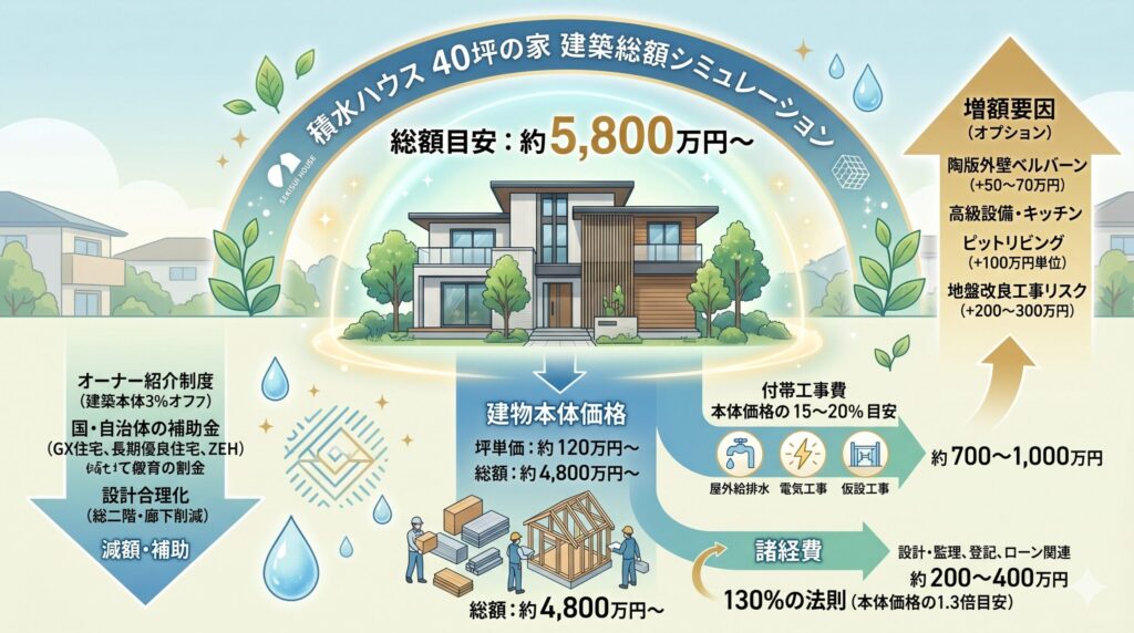 積水ハウス 40坪 実例