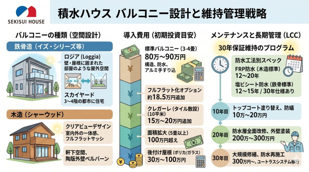 積水ハウス バルコニー