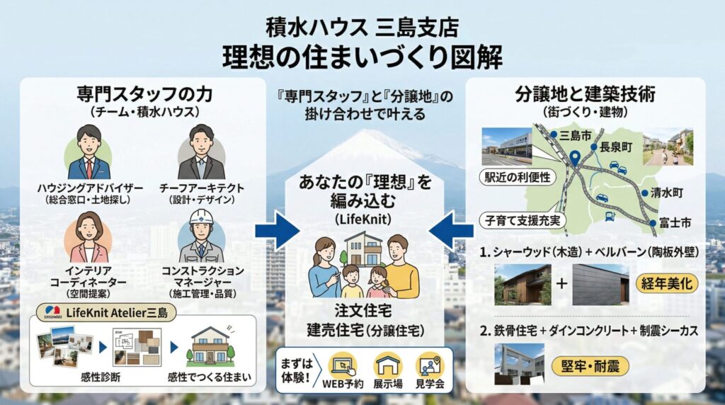 積水ハウス 三島 分譲地