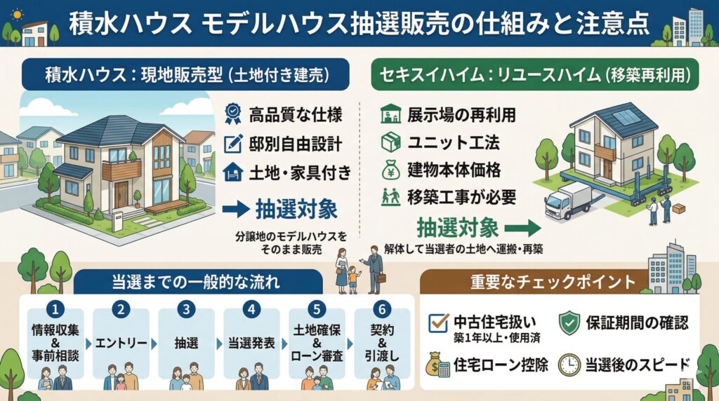 積水ハウス モデルハウス 抽選