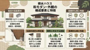 積水ハウス 和モダン 外観