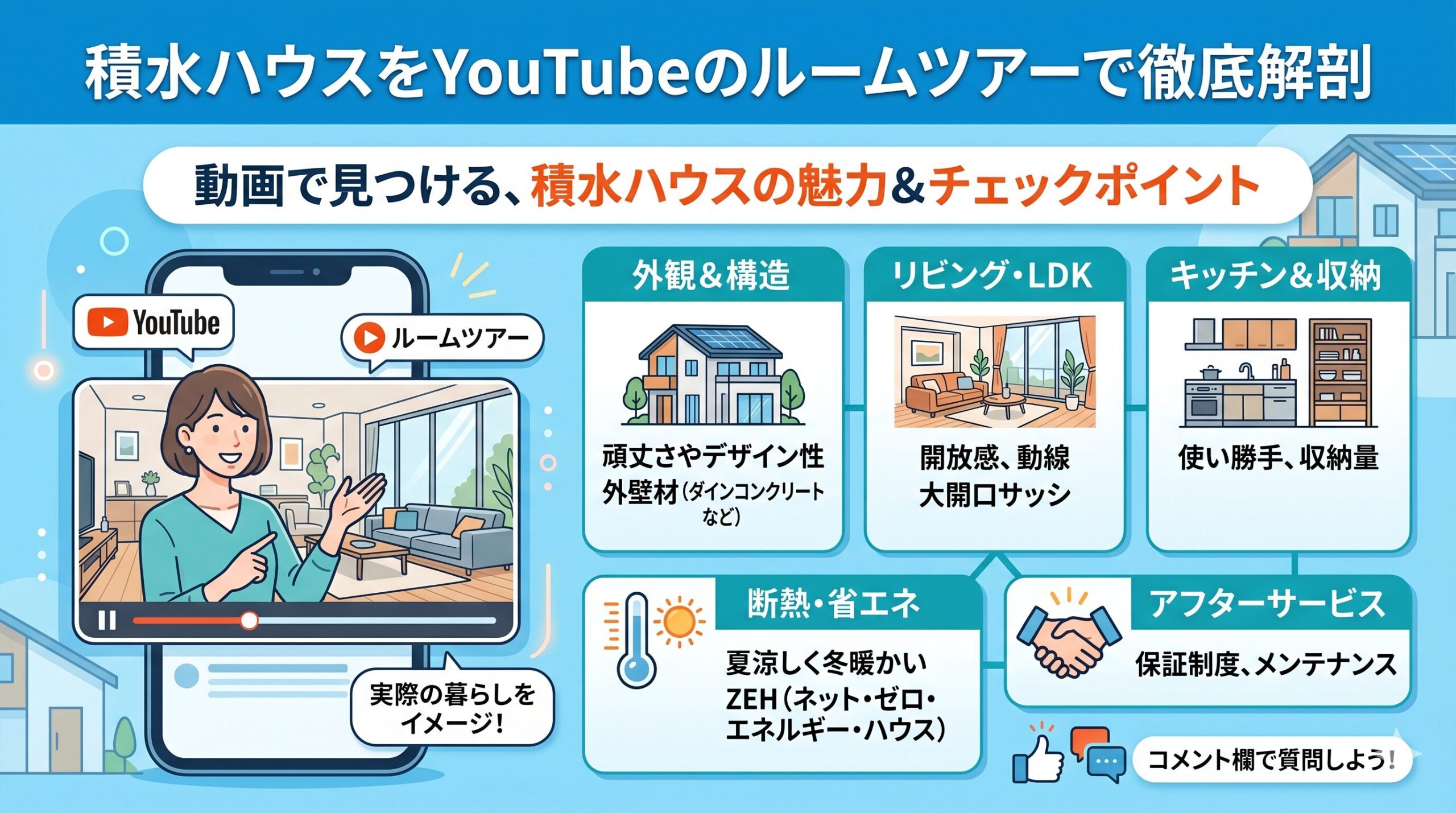 積水ハウス ルームツアー YouTube