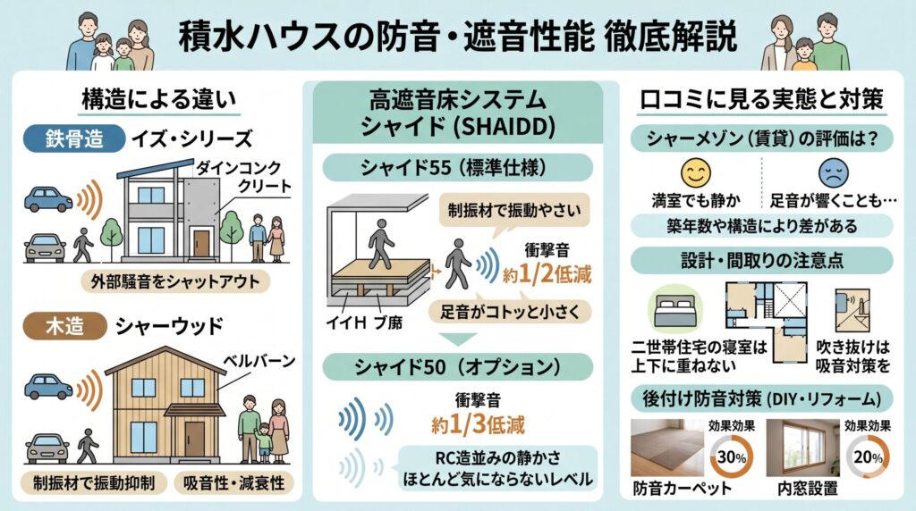 積水ハウス 防音