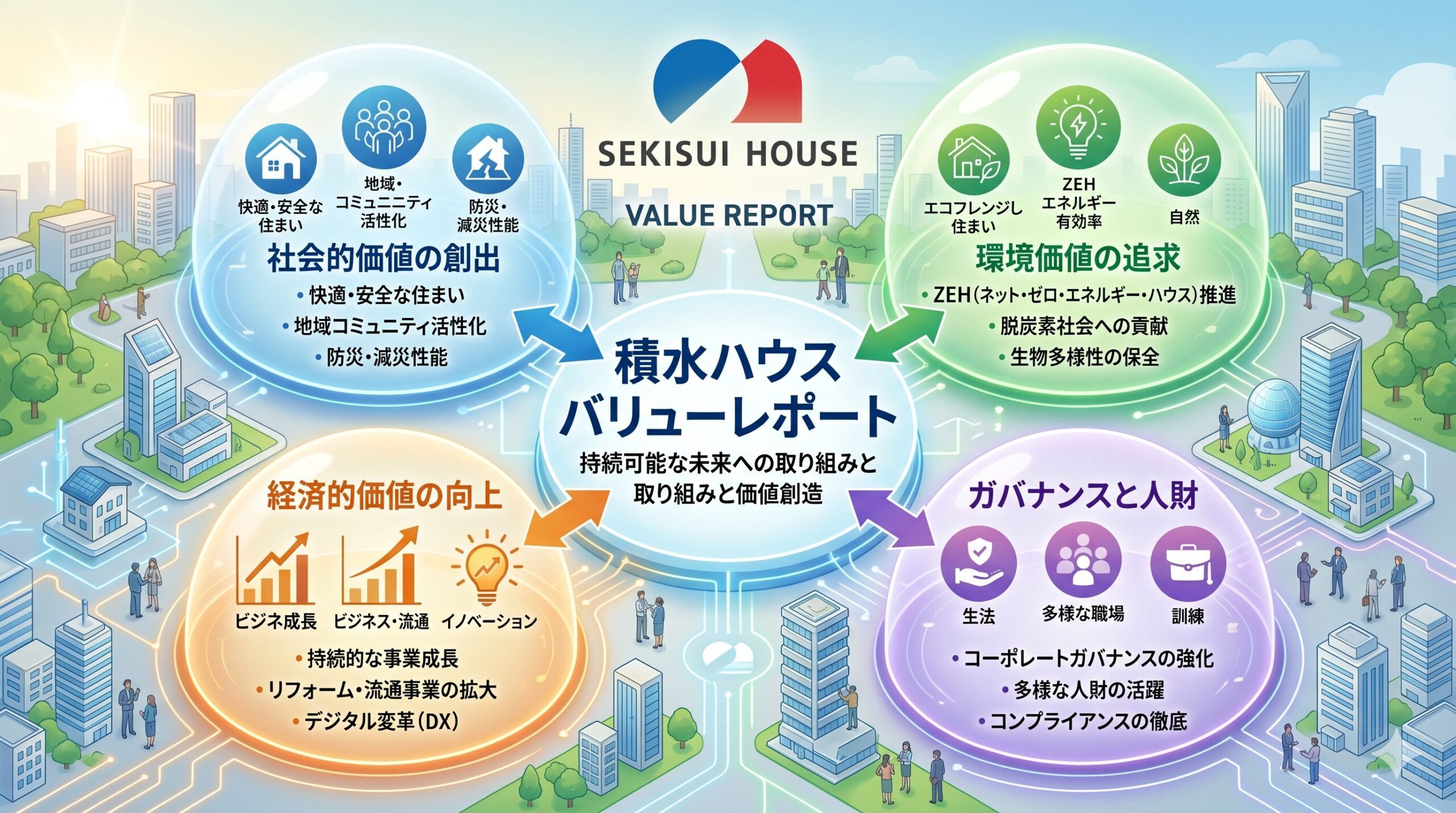 積水ハウス バリューレポート
