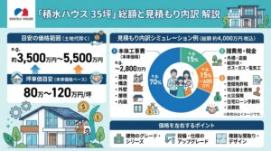 積水ハウス35坪総額