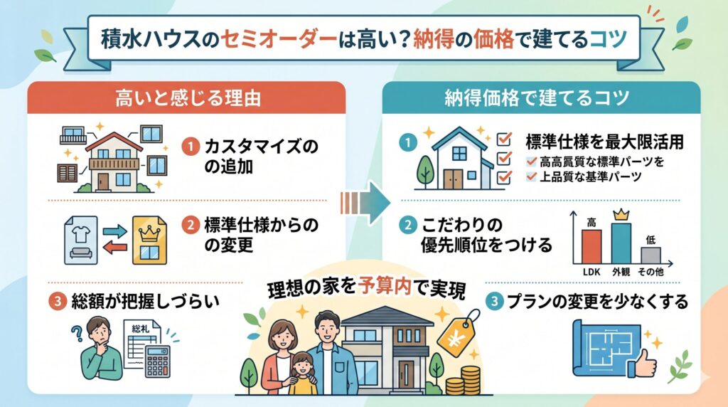 積水ハウス セミオーダー 価格