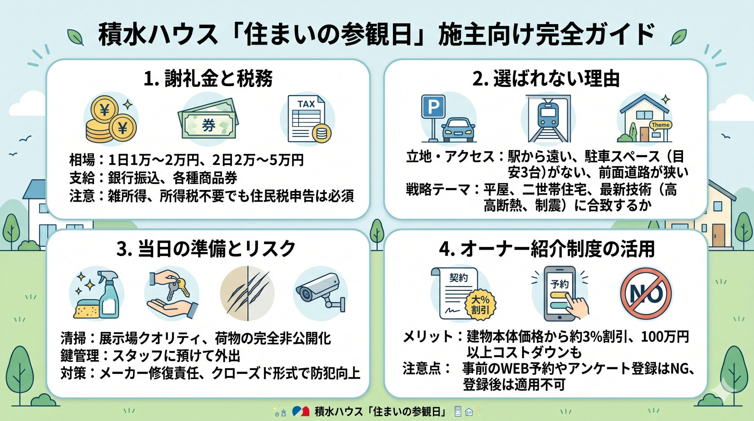 積水ハウス住まいの参観日